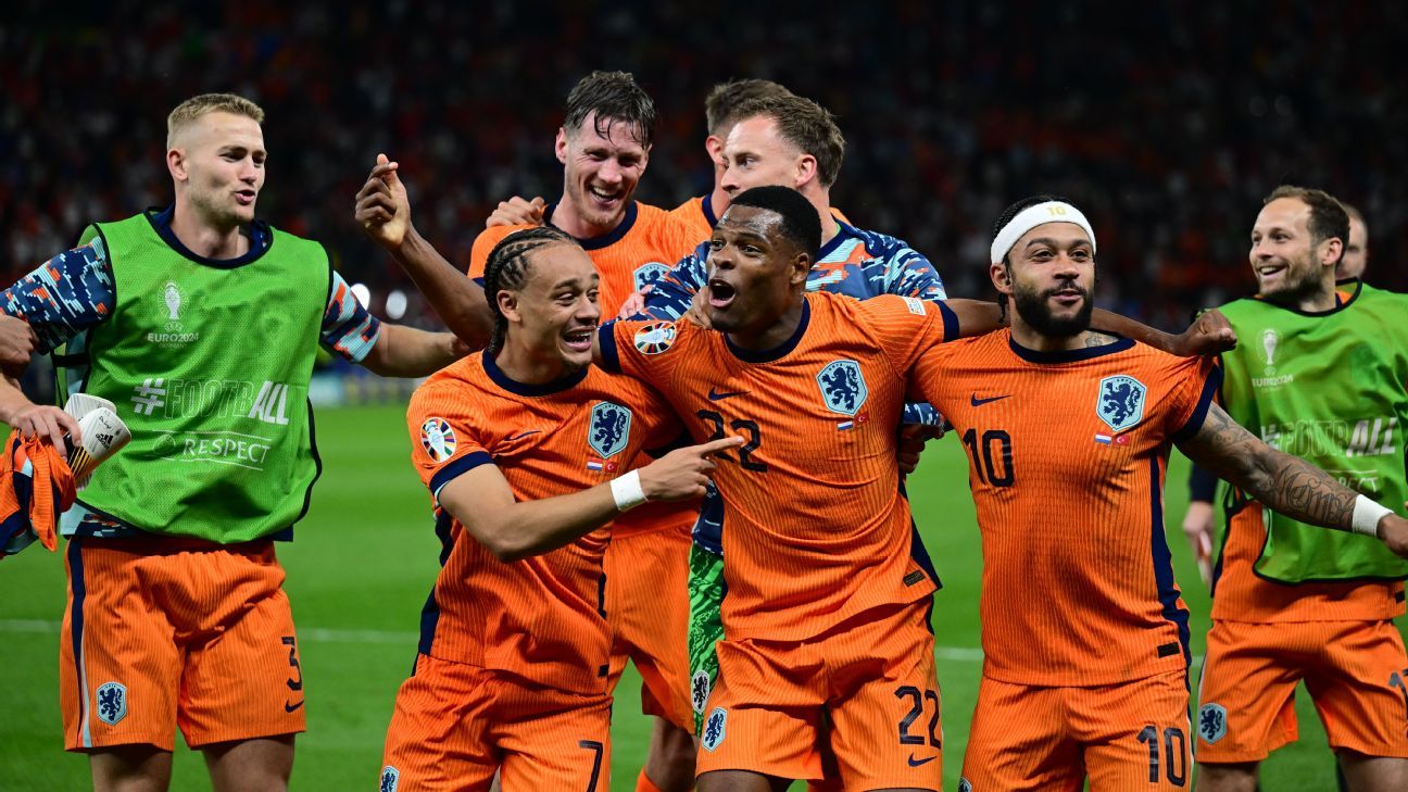 netherlands national football team vs england national football team timeline