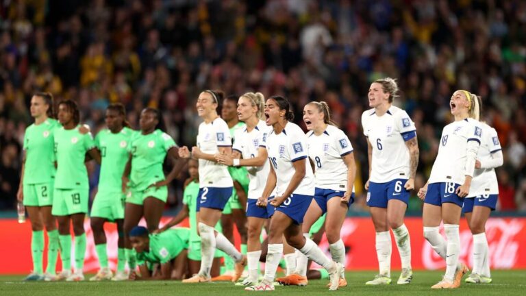 england women's national football team vs nigeria women's national football team timeline