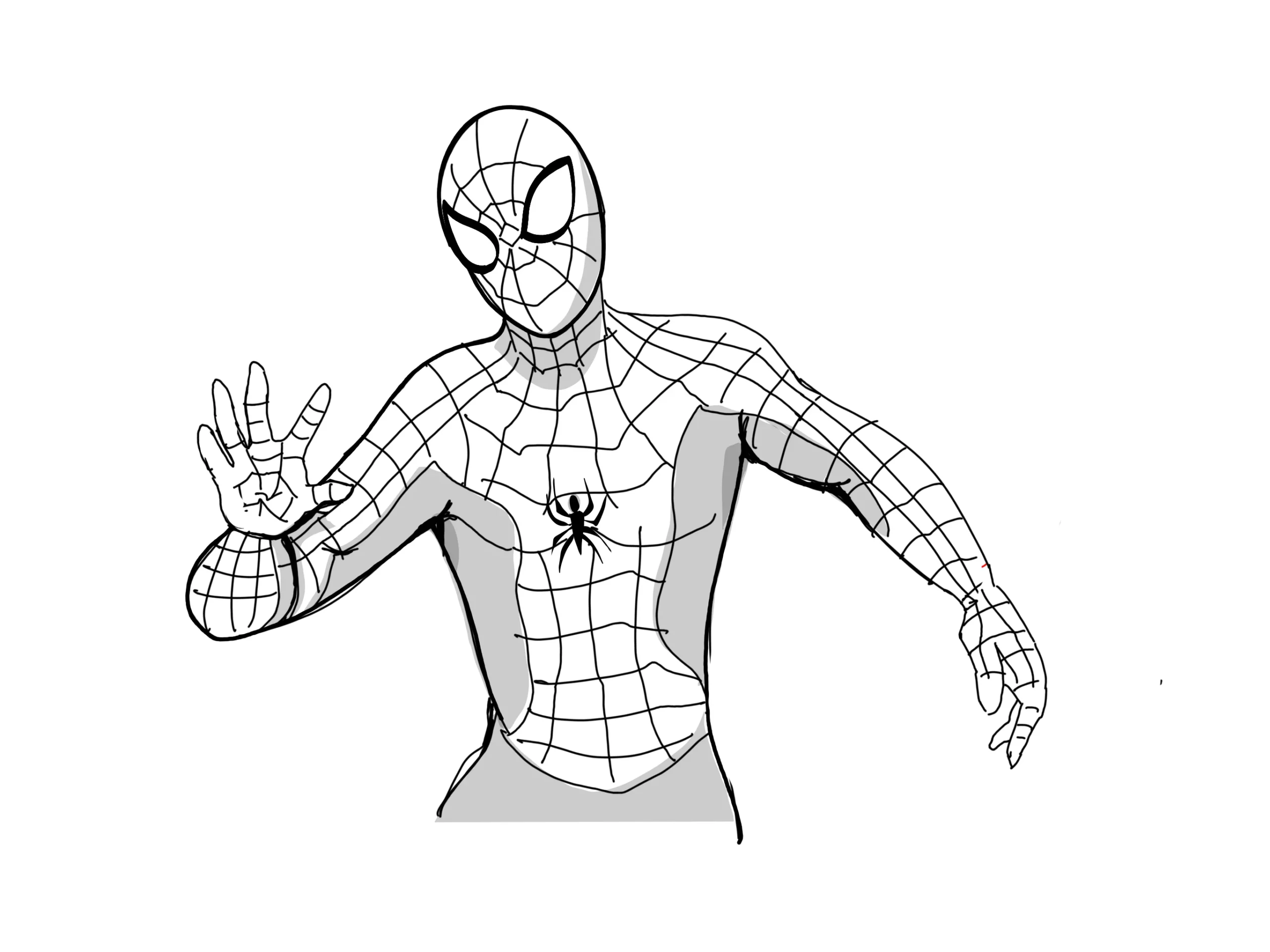 drawing:7barsug8u0w= spiderman