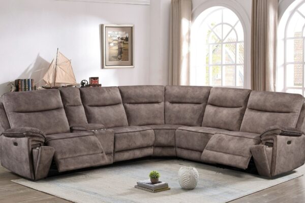 Modern Recliner Sofa with Plush Seating